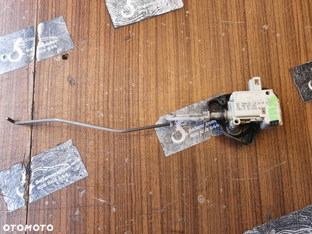 Siłownik 7M0862159 4B9962115B Silniczek Elektryczny Cięgno Zamka Klapy Bagażnika Audi A4 B6 Kombi Sedan 4B9962115B - 27