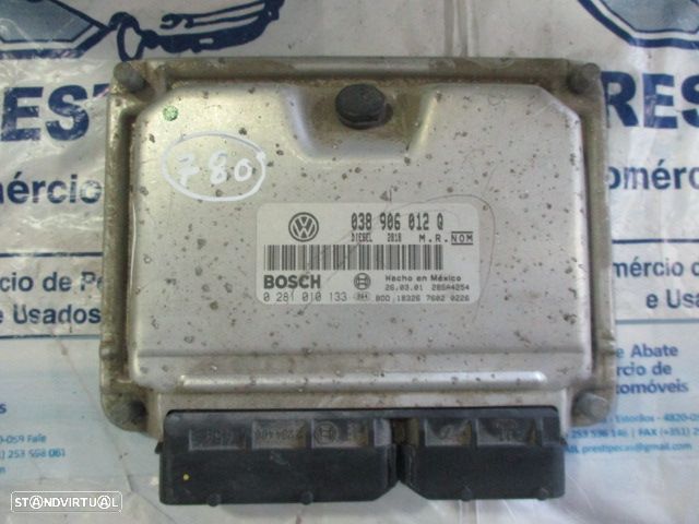 Centralina 038906012Q 0281010133 VW BEETLE 2001 1.9 TDI BOSCH - 1