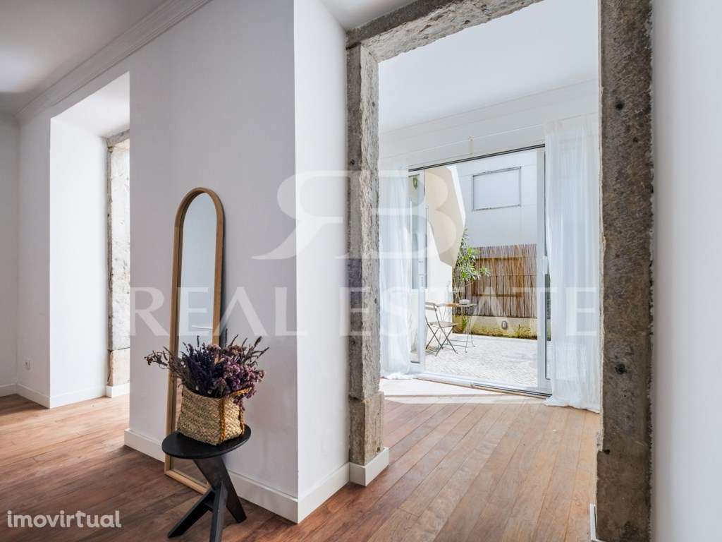 T1 com 2 terraços no PRINCIPE REAL / PRAÇA DAS FLORES - coração da ... - Grande imagem: 2/33