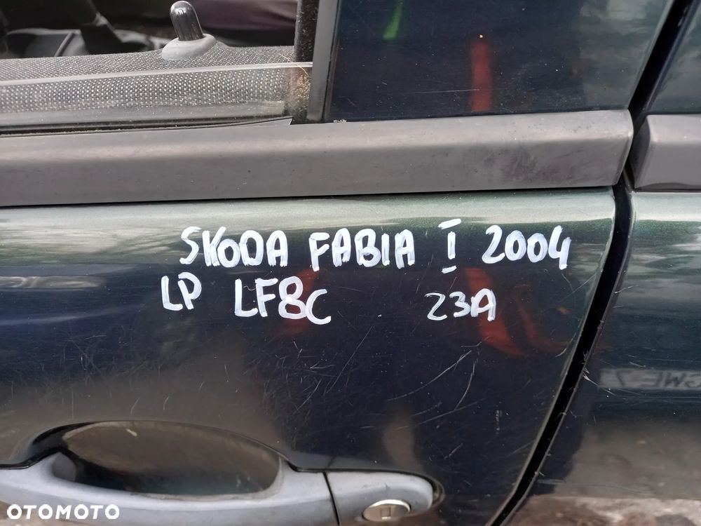 SKODA FABIA I DRZWI LEWY PRZÓD LEWE PRZEDNIE LF8C - 9