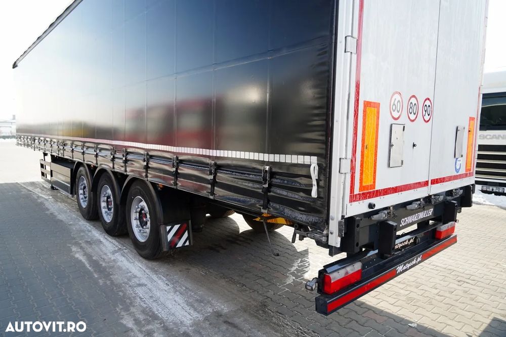 Schwarzmuller CORTINĂ / STANDARD / COȘ PENTRU PALEȚI / AXE SAF / - 11