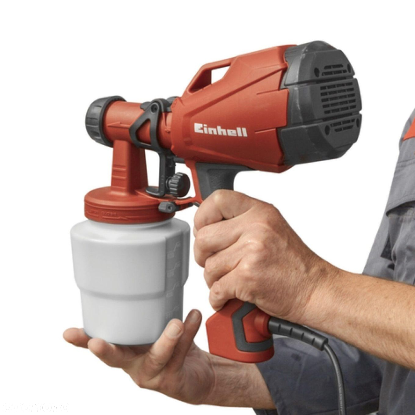 EINHELL PISTOLET DO FARB 500W ZBIORNIK 1 L 550ml/min TC-SY 500 P SPRAY SYS - 3