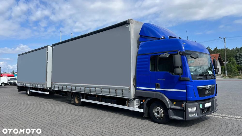 MAN TGL 12.250 XL EURO 6 FIRANKA PLANDEKA PRZESTRZENNY PRZEJAZDOWY - 9