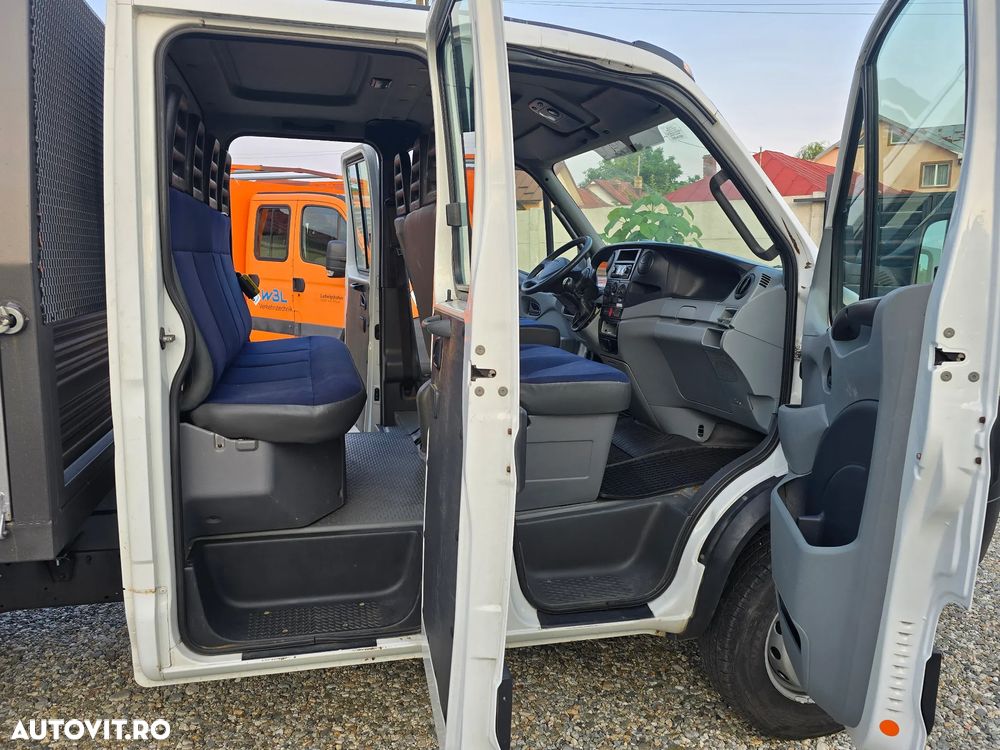 Iveco Daily 65C18 Basculanta 3 parti 3.2m Obloane 50, 7 locuri - 6