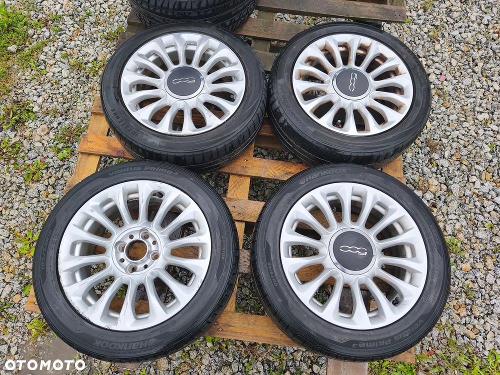 ALUFELGI KOŁA FELGI 15 CALI 4X98 FIAT 500 - 2
