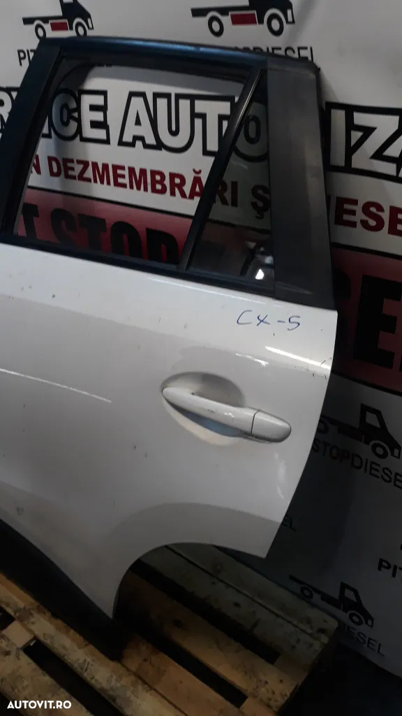 Usa stanga spate Mazda CX-5 2012 2013 2014 2015 cu bandou - 5