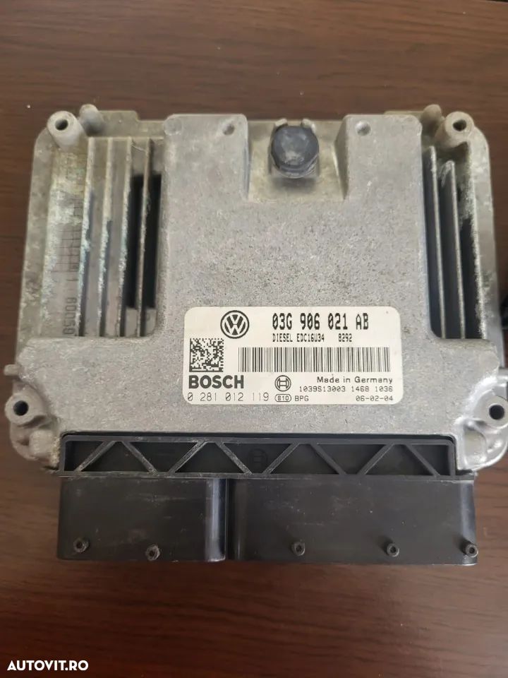 Kit complect calculator Volkswagen Passat 2006 2,0 disel BMP - 1
