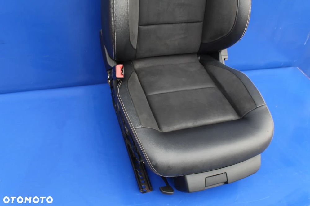 Fotel kierowcy lewy skóra + alcantara wersja sport OE Mercedes E-klasa W212 Lift 2014r - 17