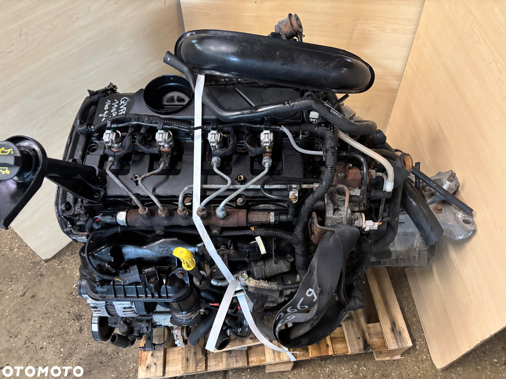 Silnik kompletNY  Ford Transit 2.2 TDCi QVFA 2008r film video - 5