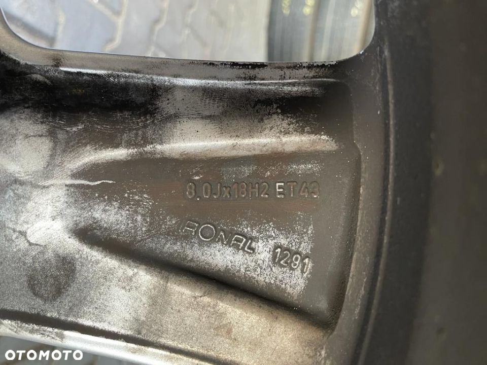 FELGA ALU AUDI A3 A4 A6 8E0601025AK 8.0Jx18 ET43 - 3