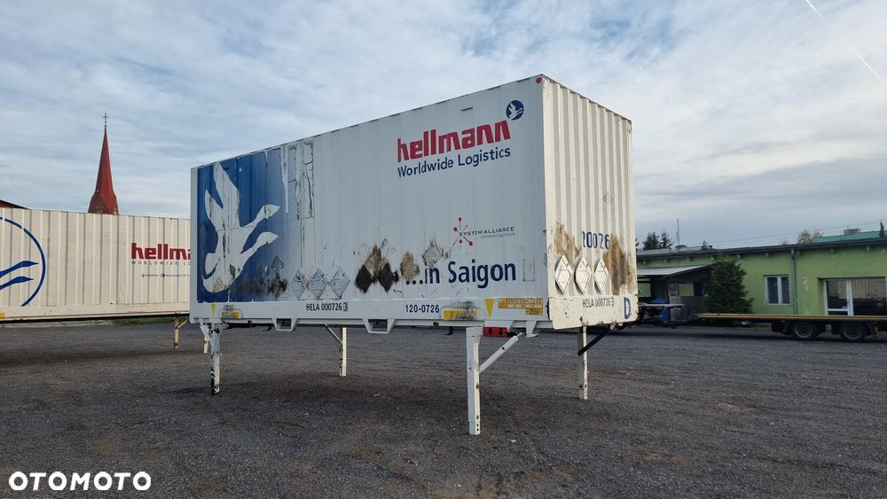 Krone 13.500zł netto KONTENER BDF 7.45x2.70m STALOWY ZAMYKANY ROLETĄ MOŻLIWOŚĆ TRANSPORTU ST.BDB - 6