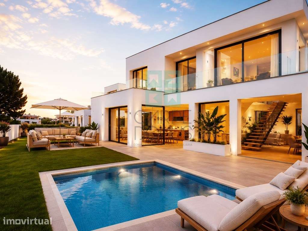 Nova moradia T3 com piscina, vistas mar, junto praias, em Santa Cru... - Grande imagem: 3/51