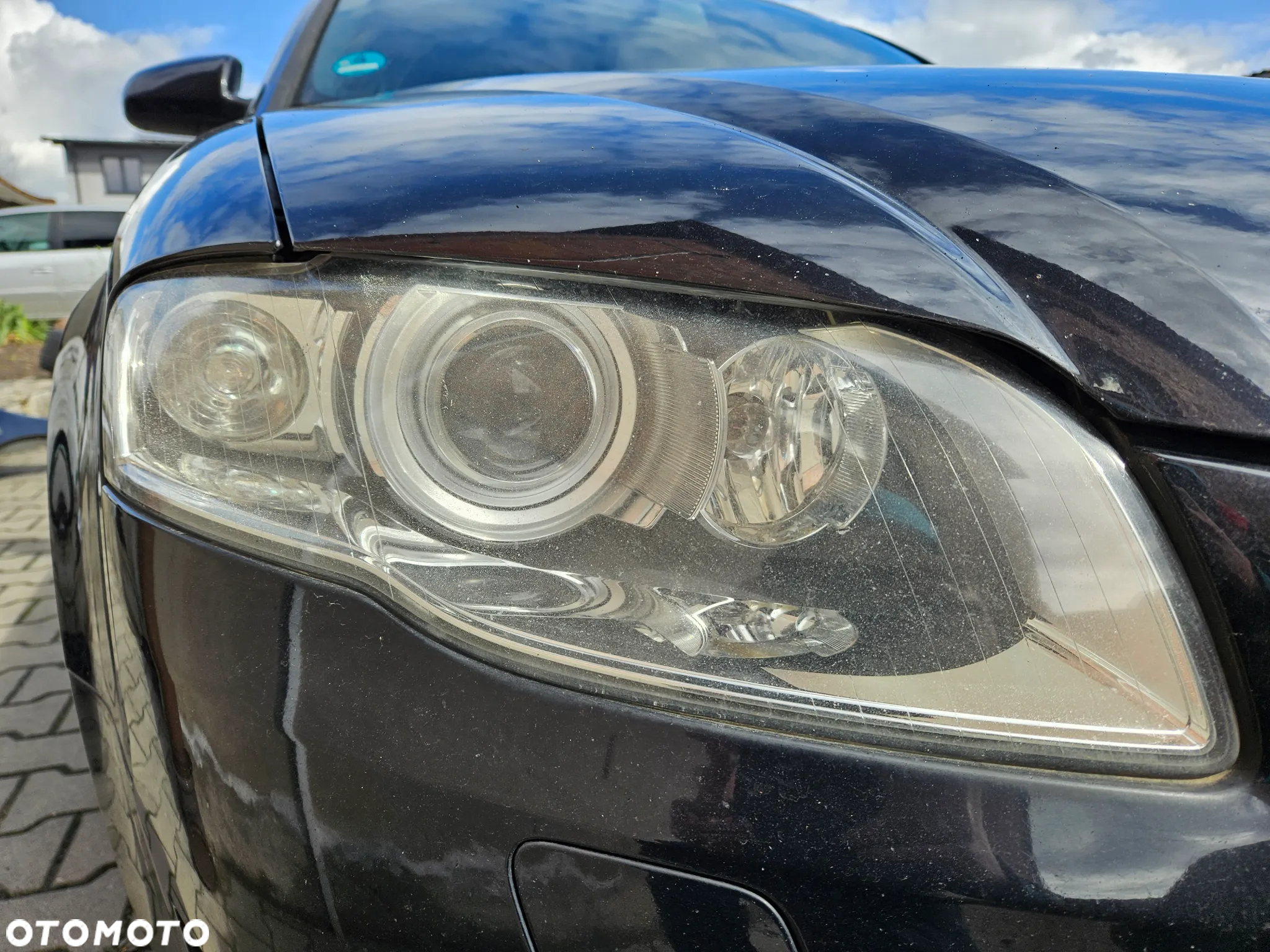 Audi A4 B7 lampa przód przednia prawa lewa xenon 8E0941004BM 8E0941003BM - 3