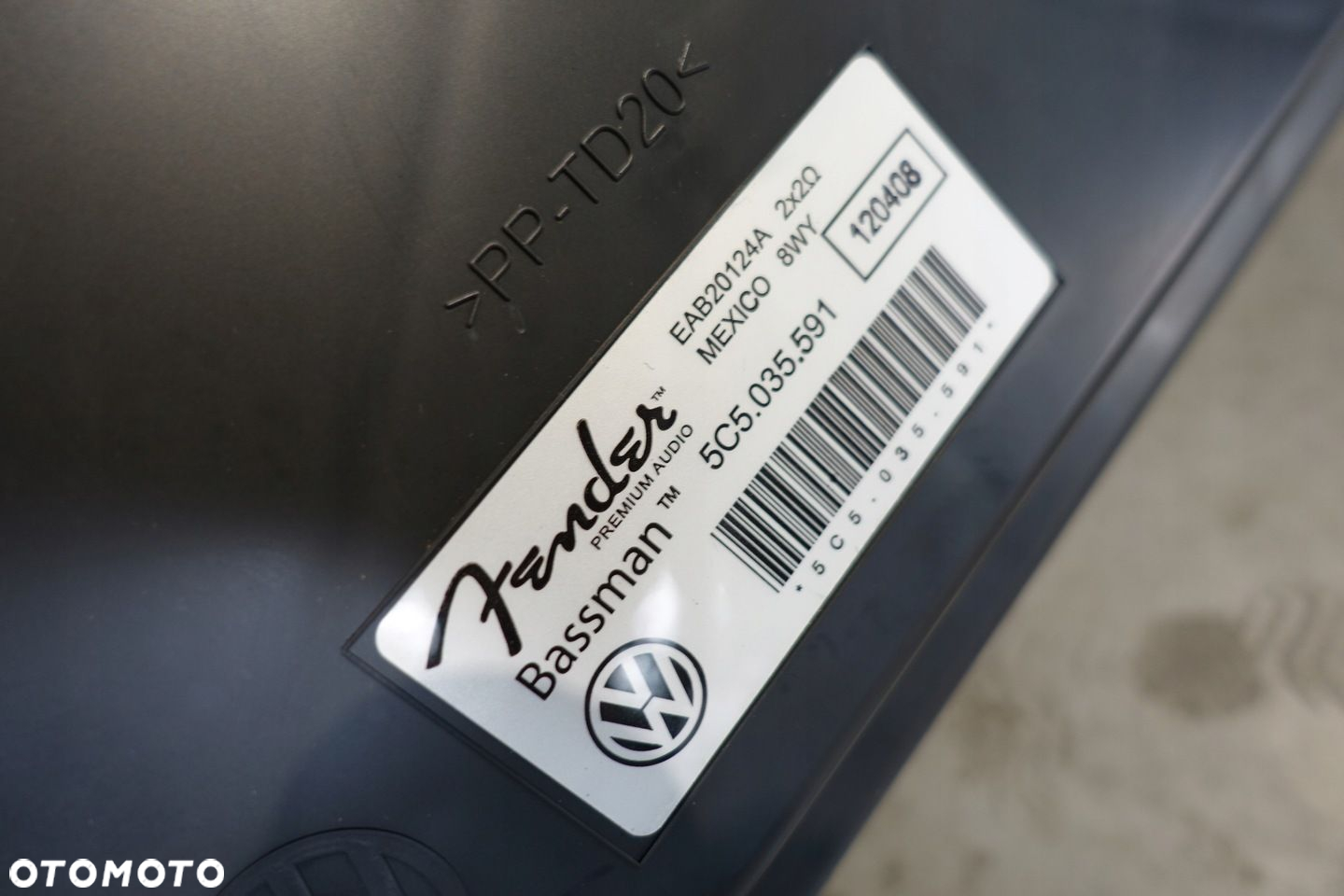 VW BEETLE 5C ZESTAW NAGŁOŚNIENIE FENDER - 8