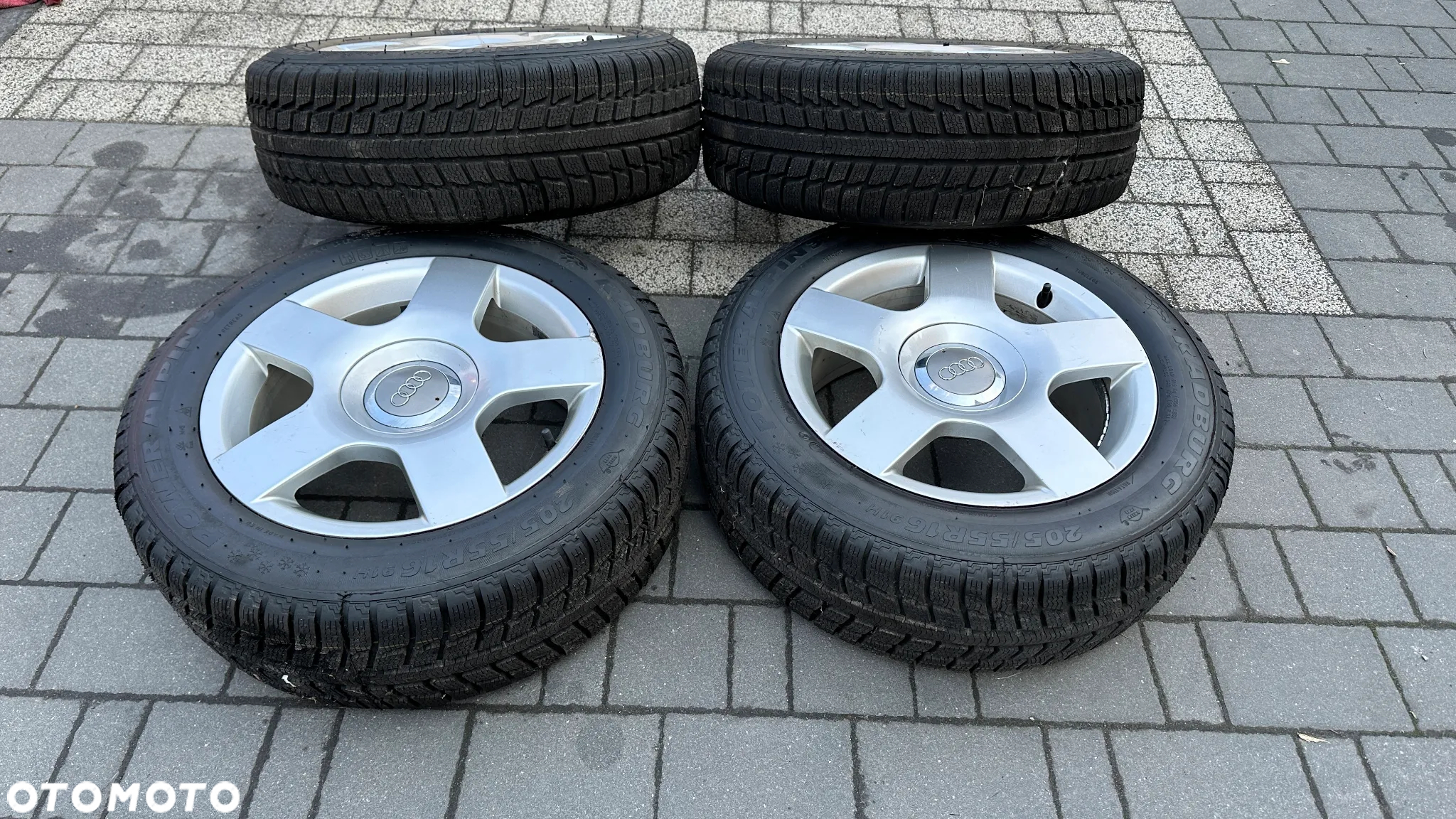 NOWE OPONY Koła r16 5x112 205/55 audi seat skoda vw alufelgi felgi - 6