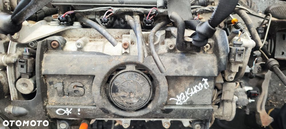 Silnik Skoda Roomster Fabia 1.6B BTS 105 KM komplet - 1