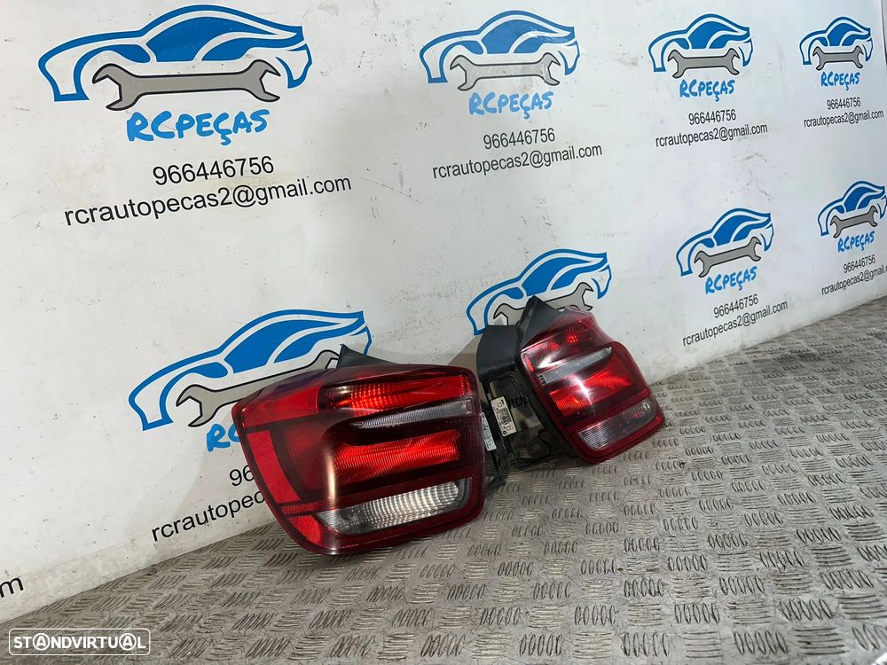 .Farolins Tras Traseiros Esquerdo Direito Originais BMW Serie 1 F20 5 portas F21 2 portas 2011 - 2019 - 3