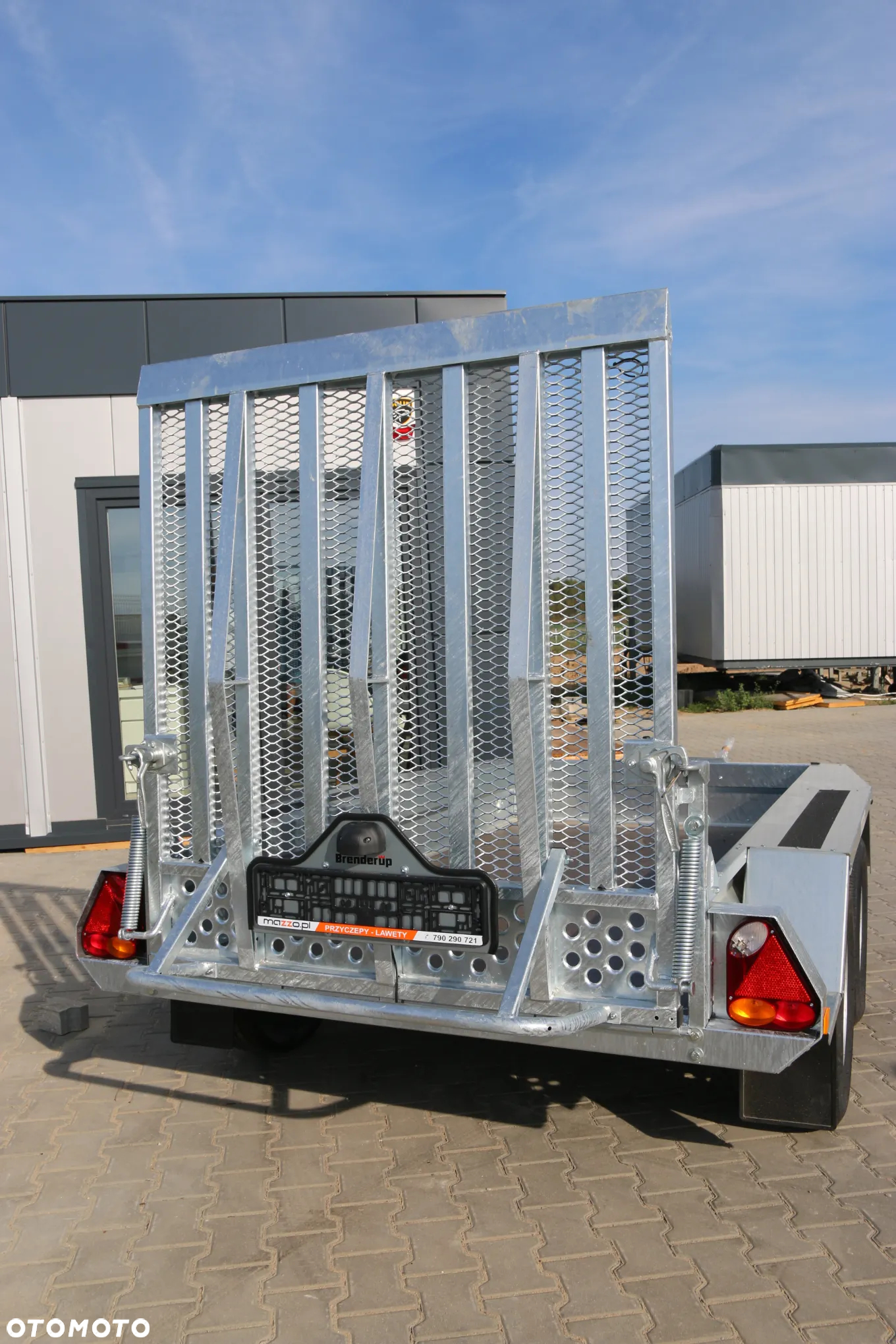 Brenderup DOSTAWA! Przyczepa MT-2600 pod minikoparkę wym. 260x126x25, Solidna przyczepa do przewozu sprzętu budowlanego! DMC 2600kg - 6