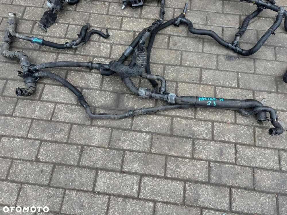 RENAULT MASTER IV PRZEWODY WODNE KOMPLET POMPA WODY 2.3 210109597R - 4