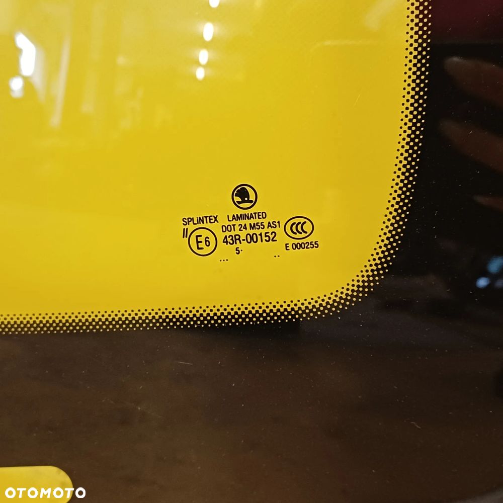SZYBA CZOŁOWA PRZEDNIA SKODA FABIA I 5D HB NR5 - 4