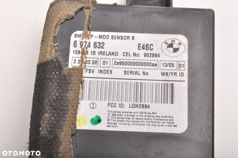 BMW 3 E46 MODUŁ ALARMU 6974632 - 2