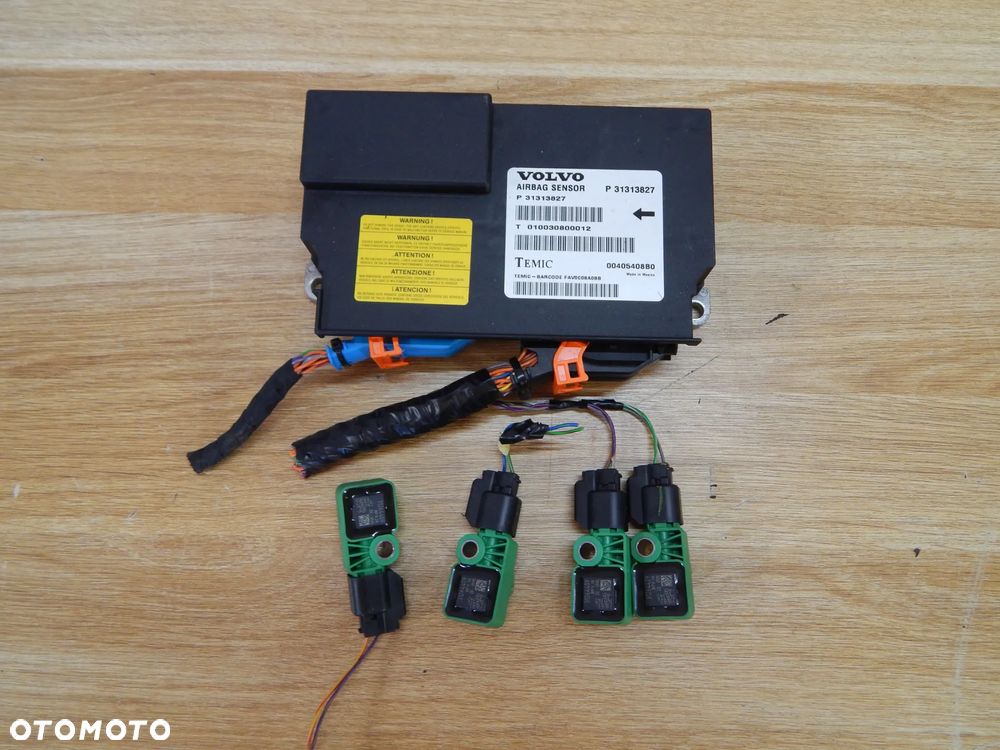 Poduszka powietrzna kurtyna pas bezpieczeństw sensor Volvo XC60 xc60 I 08-17 Łuków części - 16