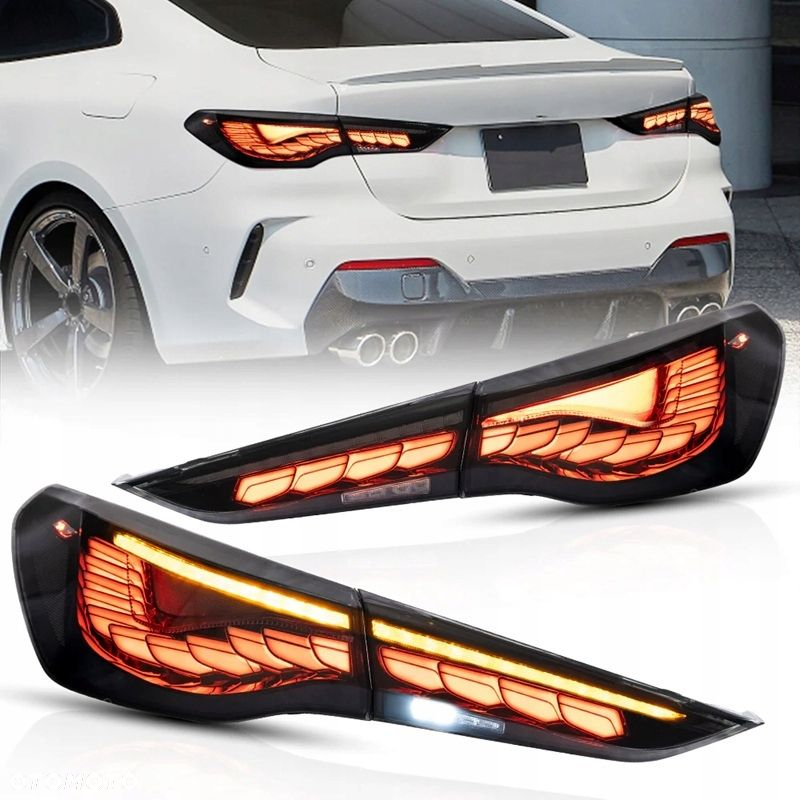 Lampy tyl ne kpl Vland Full Led Neon Oled Tuning Bmw 4 g22 g23 g26 g82 20- - 4