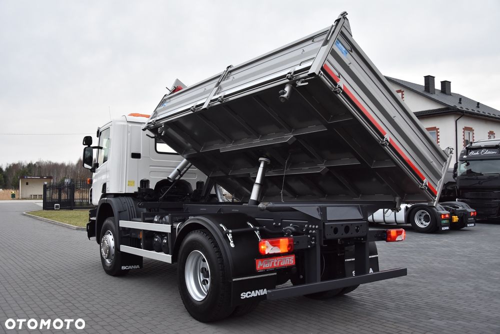 Scania P250 WERSJA OFFROAD / WYWROTKA 3-STRONNA / BLOKADA MOSTU / TYŁ RESOER / P.NOWA / 18 TYŚ KM PRZEBIEGU! / SALON PL / - 28