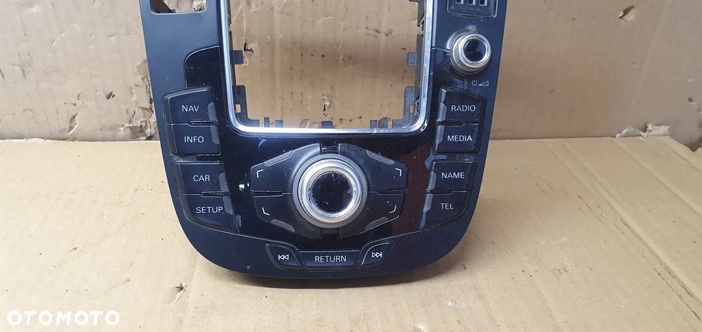 Panel sterowania przełączniki MMI NAVI Audi A4 B8 A5 8T0919611 - 5
