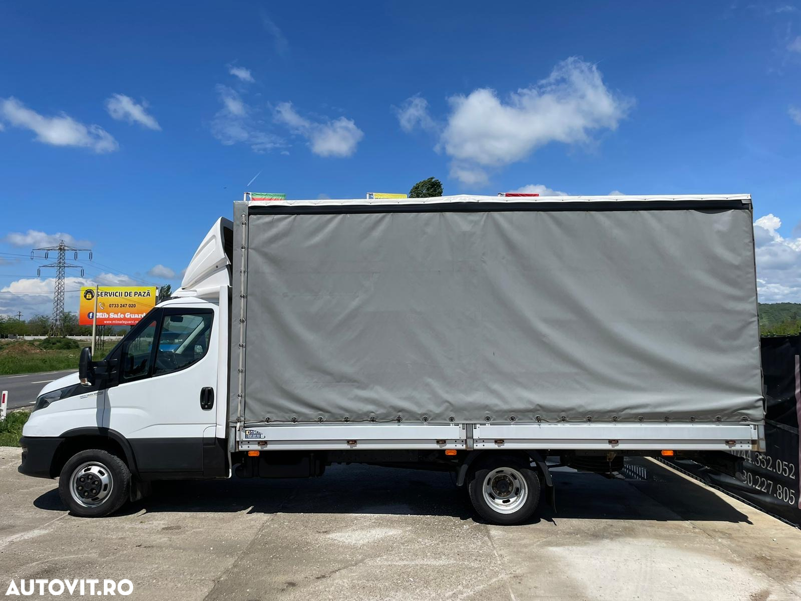 Iveco Daily 35C14 Prelata 10 EUROPALETI AXA DUBLA SPATE - 3