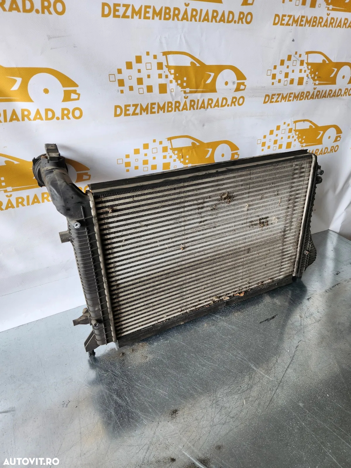 Radiator Intercooler Cu Senzor Vw Seat Skoda 1.9/2.0 Tdi Passat Touran Caddy Golf Jetta Octavia Leo - 4