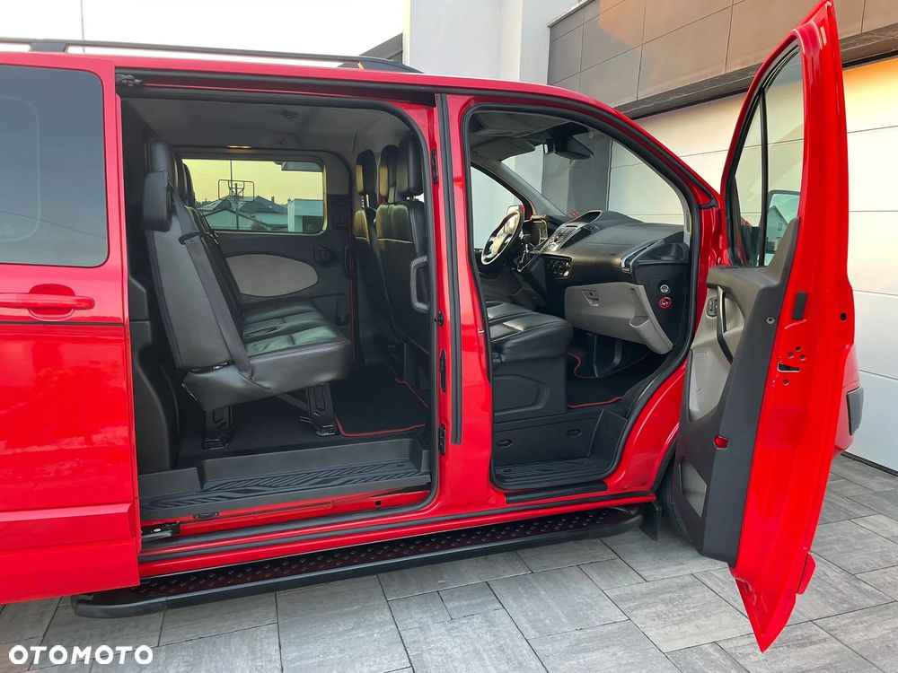 Ford TRANSIT CUSTOM LONG L2H1 Klima Navi Kamera Grzane Fotele 2xDrzwi Boczne Skóry Dubel Kabina 6os. Tempomat 2xPdc Rury - 24