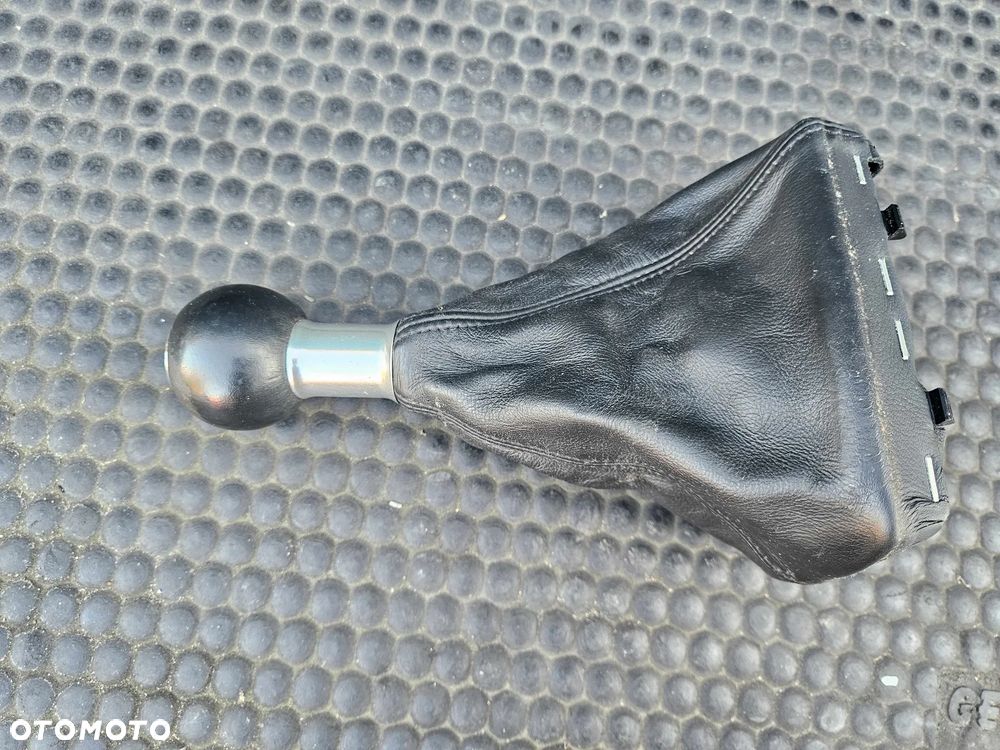 Gałka Mieszek Czarna S-Line Skóra Lewarek Zmiany 6 Biegów Manual Audi A4 B6 B7 - 10