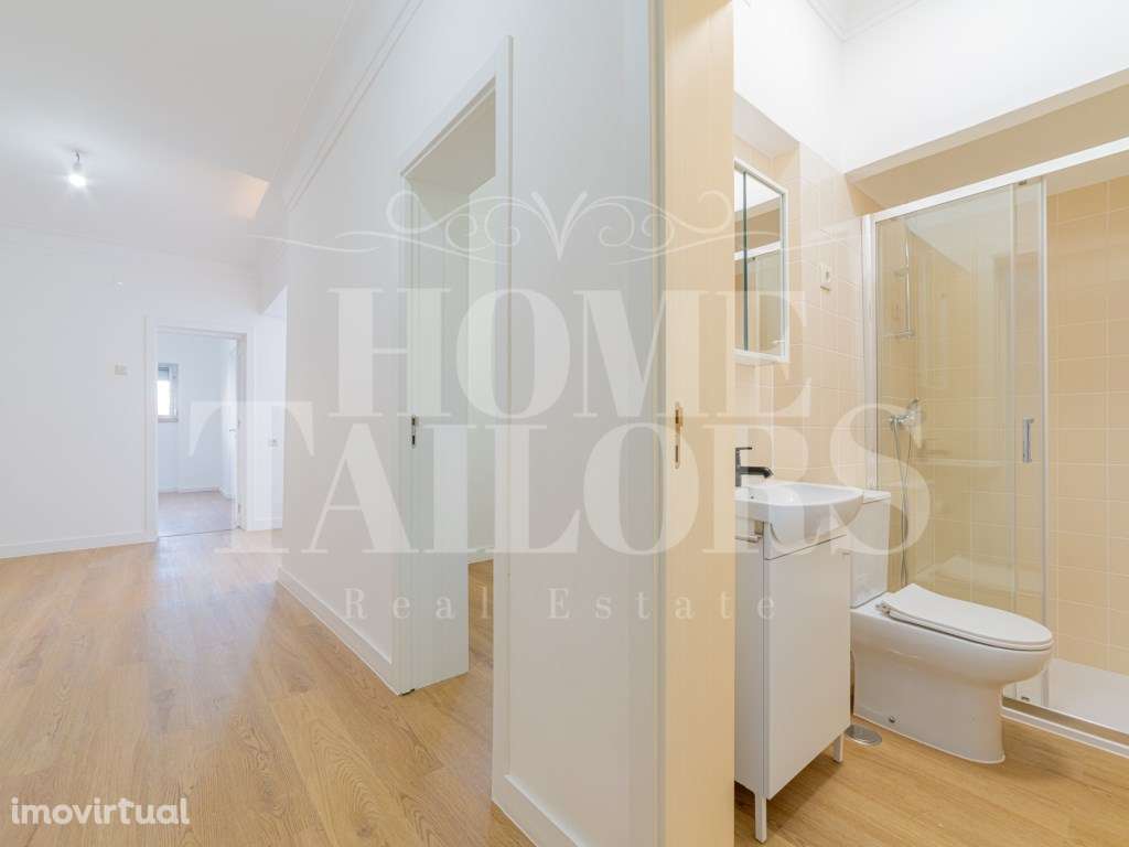 Arrendamento na Graça - Excelente T1 acabado de remodelar - Grande imagem: 4/14