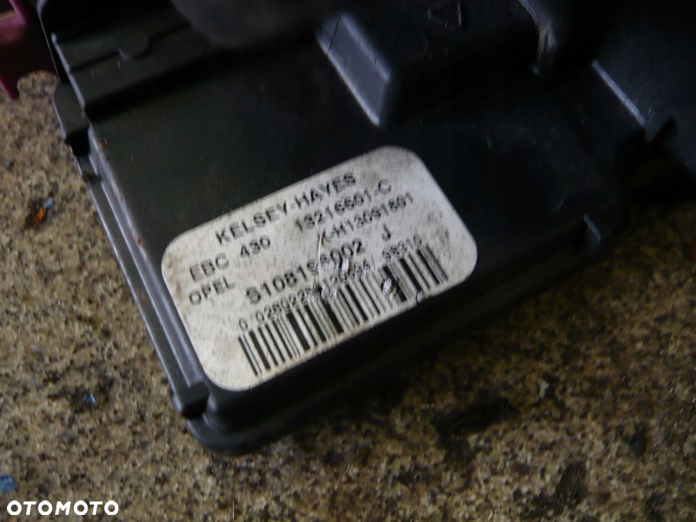 pompa hamulcowa abs 13216601c opel vectra b - 2