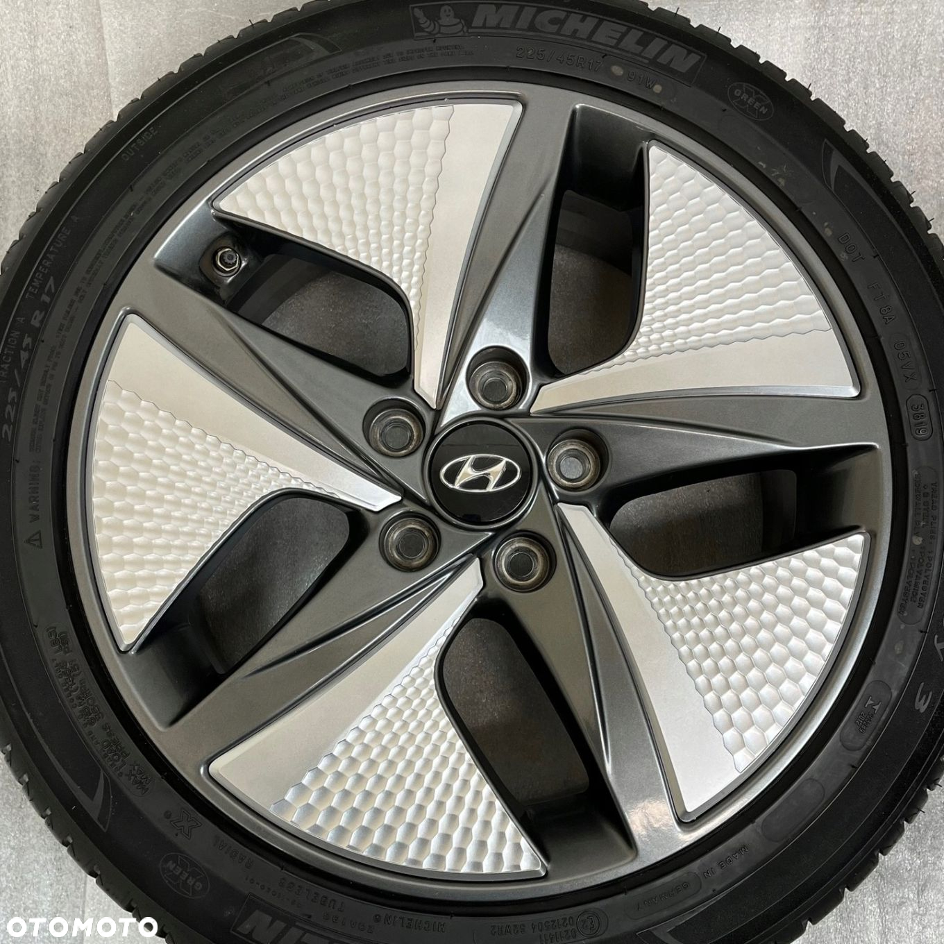 FELGI alufelgi 17 Hyundai Ioniq Kona i30 iX20 i40 5x114,3 ET53 ORYGINALNE - 5