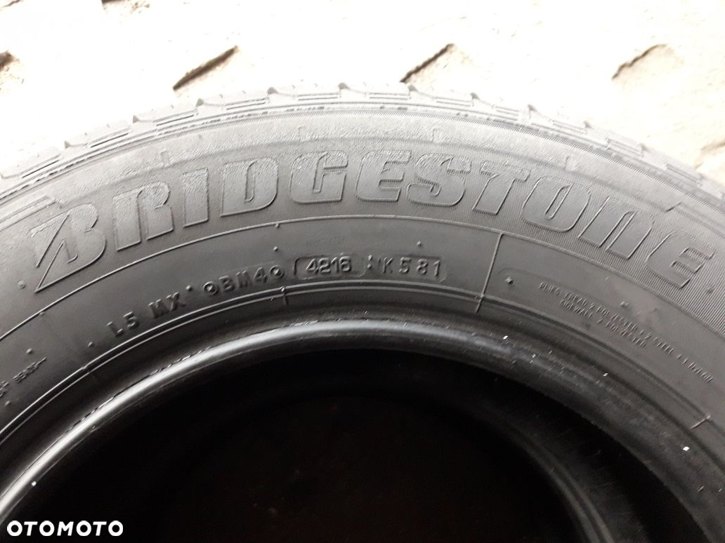 BRIDGESTONE 215/65R15C , pojedyńcza opona letnia wzmacniana. - 4