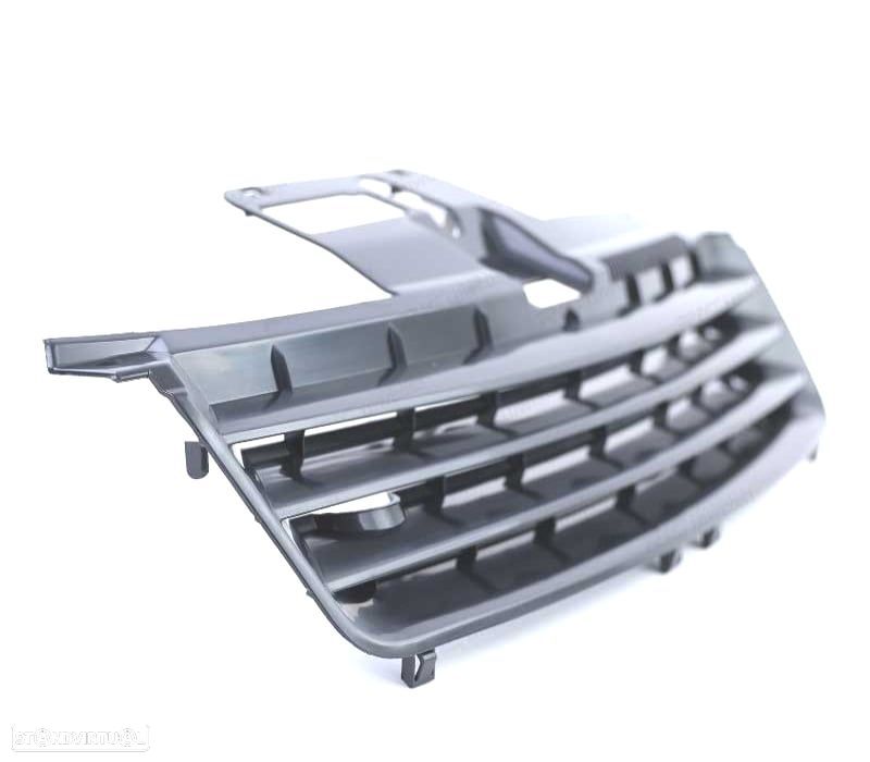 GRELHA FRONTAL SEM SÍMBOLO VOLKSWAGEN VW POLO 01-05 PRETA - 3