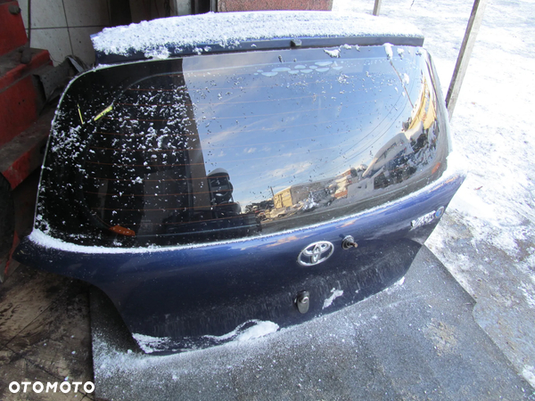 KLAPA BAGAŻNIKA kompletna do TOYOTA YARIS I PREDLIFT 1999 granat