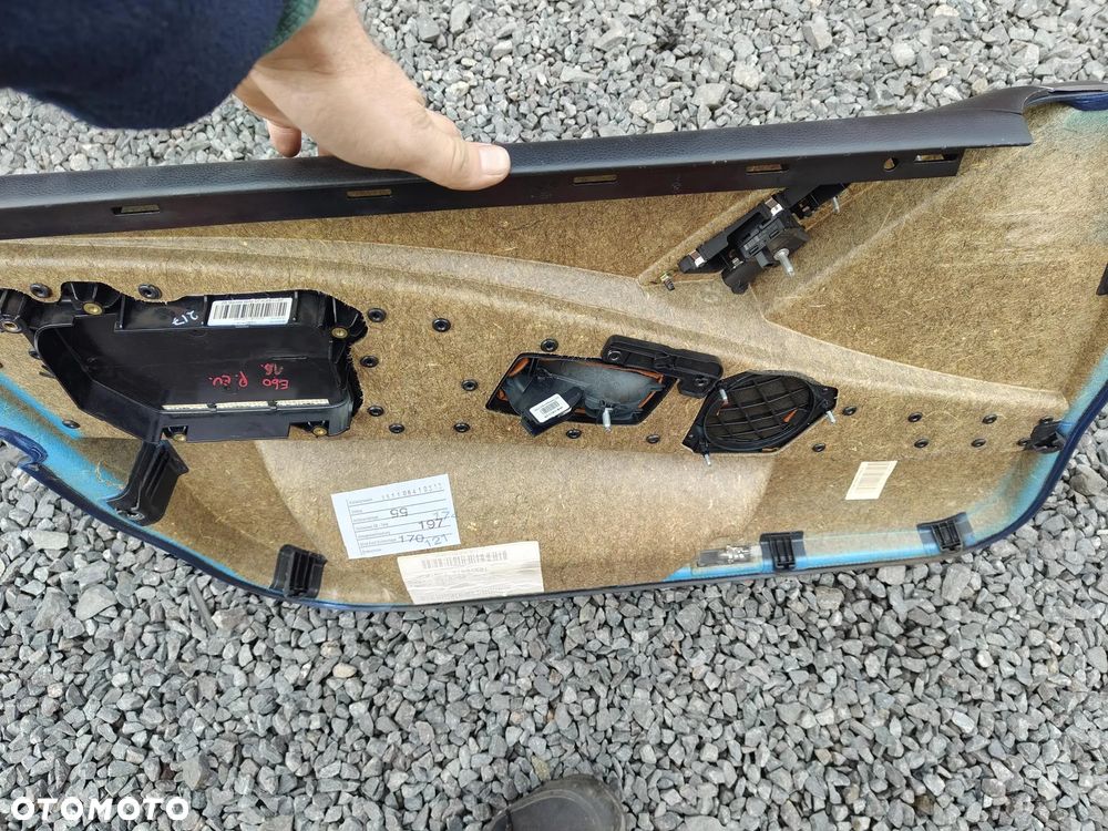 BMW E60 e61 Przedlift BOCZEK TAPICERKA Prawy Przód Pasażera Europa - 7