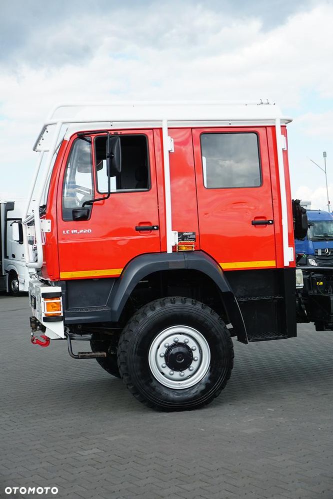 MAN / LE 220 / 4 X 4 / DOKA / DO ZABUDOWY / KAMPER - 29