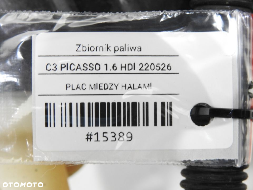 ZBIORNIK BAK PALIWA CITROEN C3 PICASSO 1.6 HDI - 8