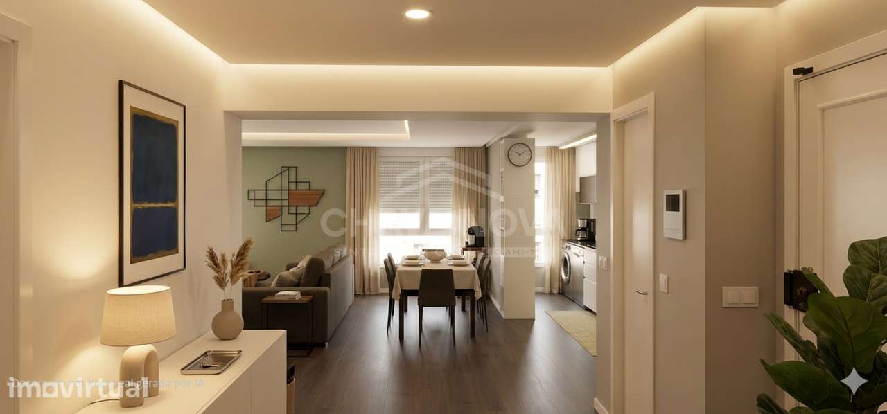 Apartamento T2+1 com dupla Garagem em Paranhos – Porto - Grande imagem: 2/14