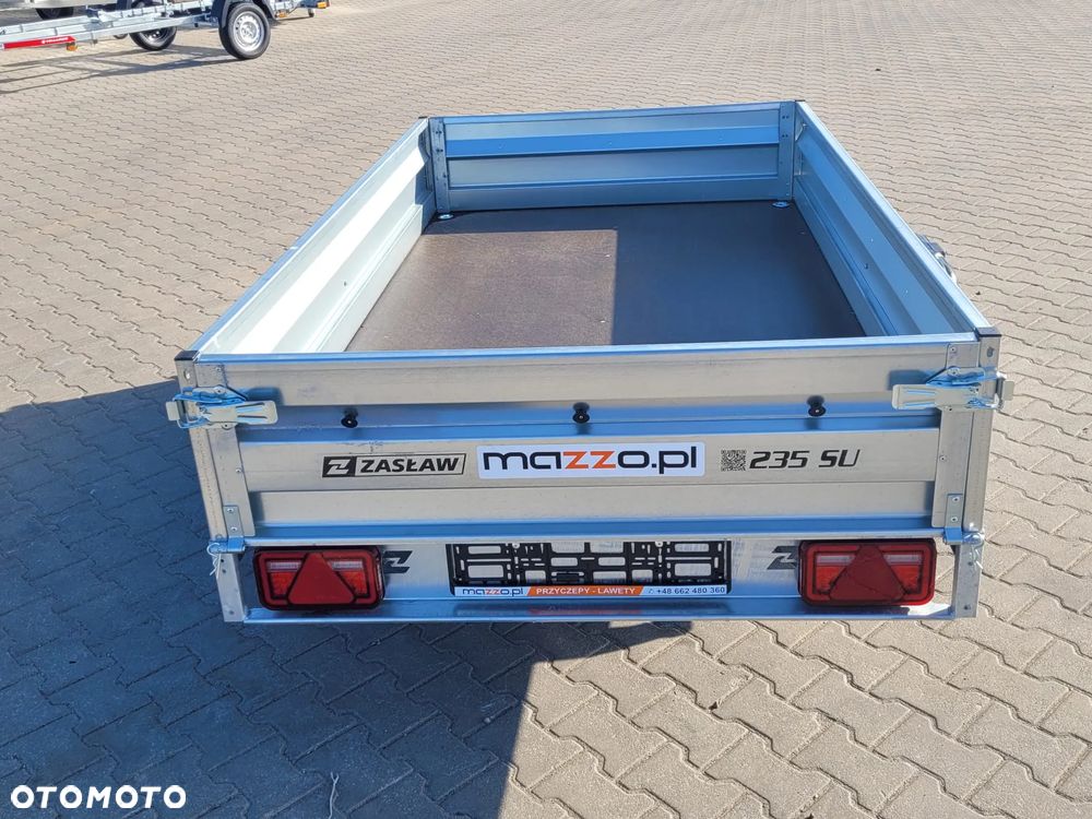Zaslaw Dostawa Przyczepka samochodowa uchylna DMC750kg 233x132x35cm SOLIDNA I MOCNA! HIT! - 8