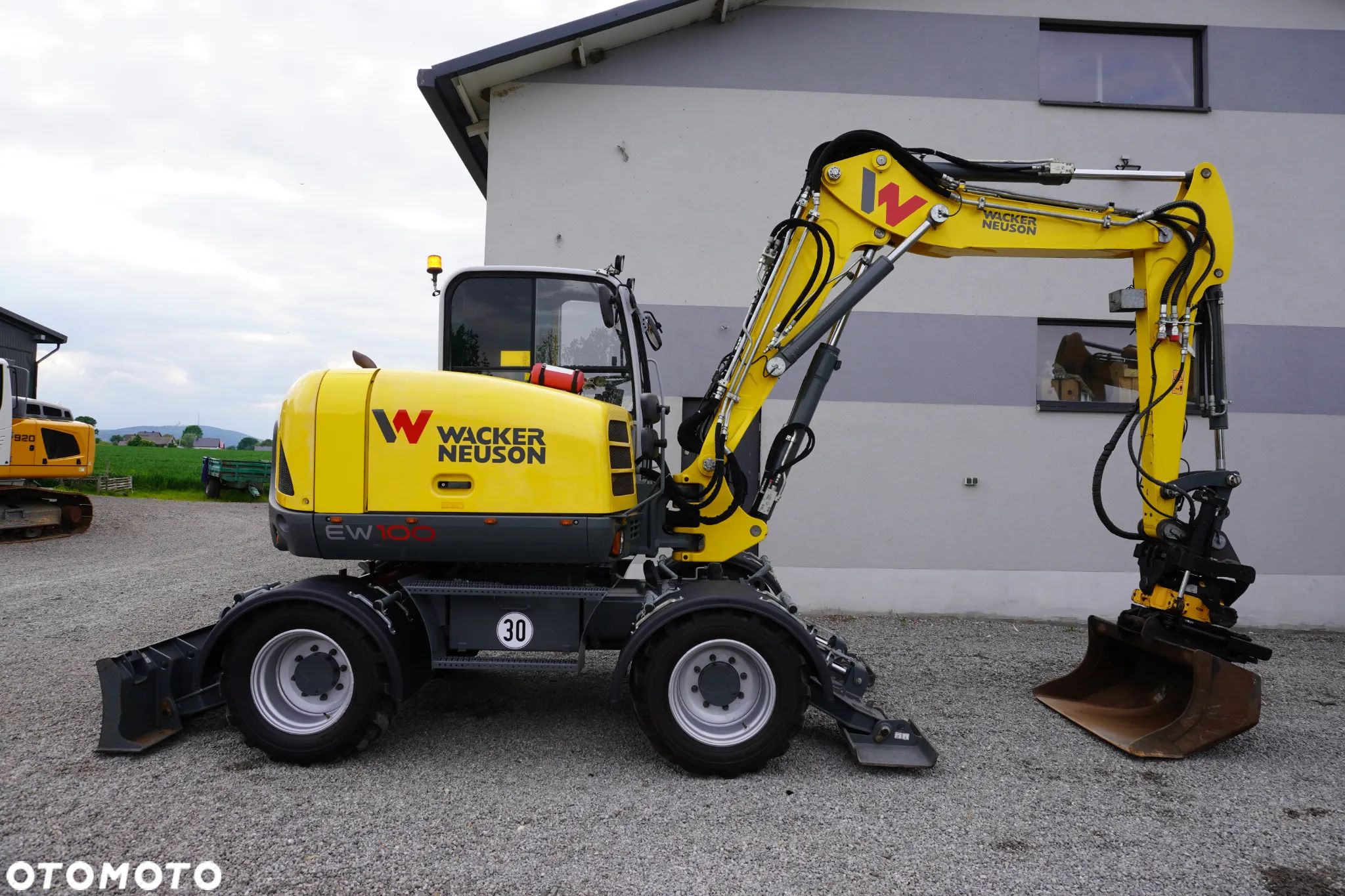 Wacker Neuson EW 100 ROTOTILT + Szczypce JAK NOWA - 1