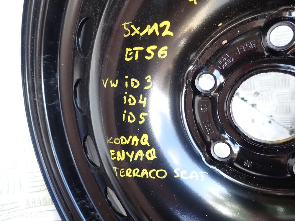 FELGI STALOWE VOLKSWAGEN ID3,4,ID 5 SKODA KODIAQ 1N3601027A 8,5X18 ET 56 - 6