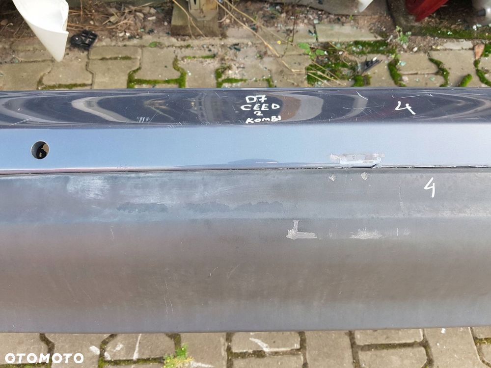 KIA CEED 2 II 12-16r KOMBI ZDERZAK TYŁ TYLNY D7 - 4