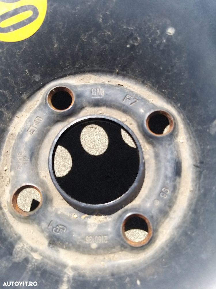 Roata rezerva r16 opel corsa e 2160136 - 2