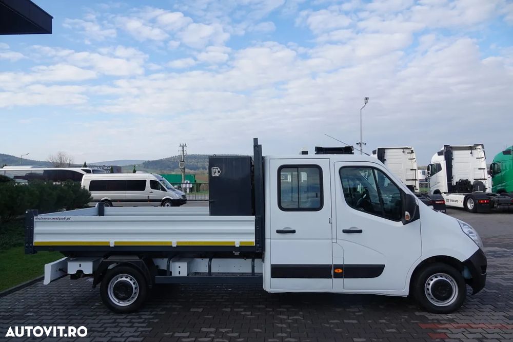 Renault MASTER / DCI 135 / BASCULATOR / CAMION CU OPȚIUNI 7 LOCURI / MANUAL - 15