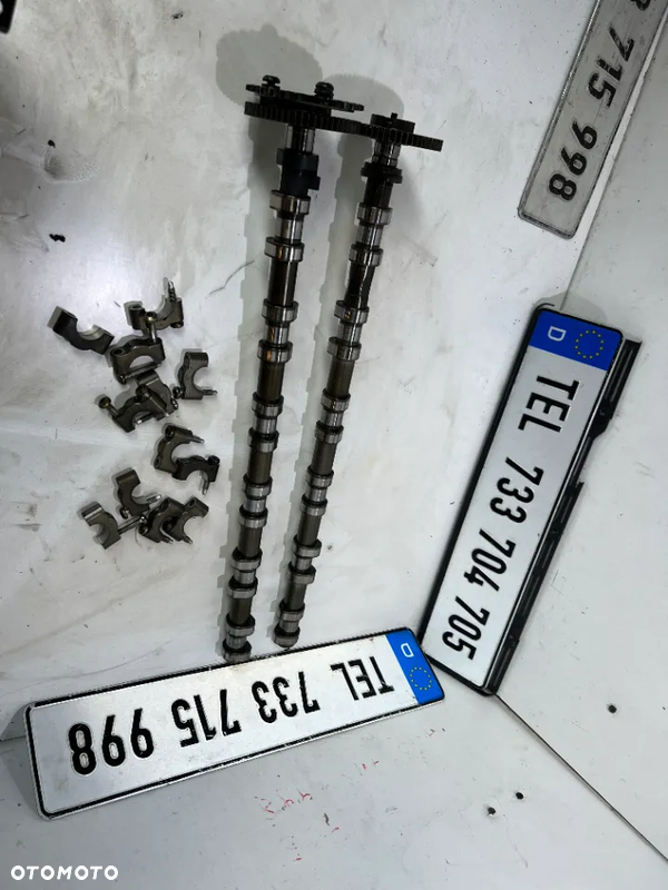 Wałki rozrządu Bmw m57n2 rurkowe 2.5d 3.0d 3.5d ssący wydechowy Komplet